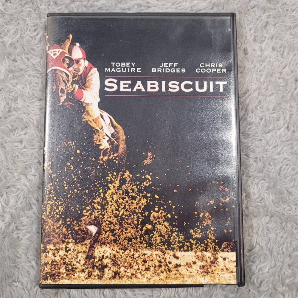 Seabiscuit‎ (DVD, 2003) Maguire Bridges Cooper (Rental Case)